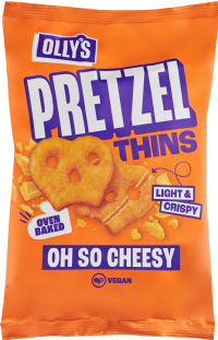 OLLY'S Pretzel Thins - Oh So Cheesy 140g