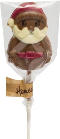 HAMES Milk Chocolate Santa Lollipop 25g
