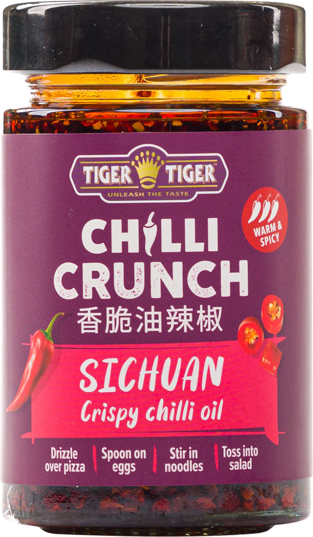 Tiger Tiger Chilli Crunch Sichuan Crispy Chilli Oil 170g