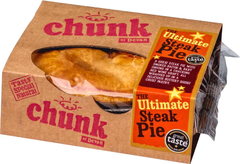 CHUNK OF DEVON Ultimate Steak Pie 265g