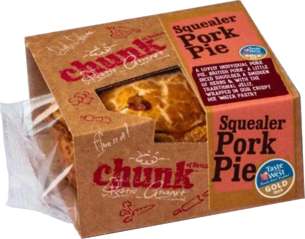 CHUNK OF DEVON Squealer Pork Pie 175g