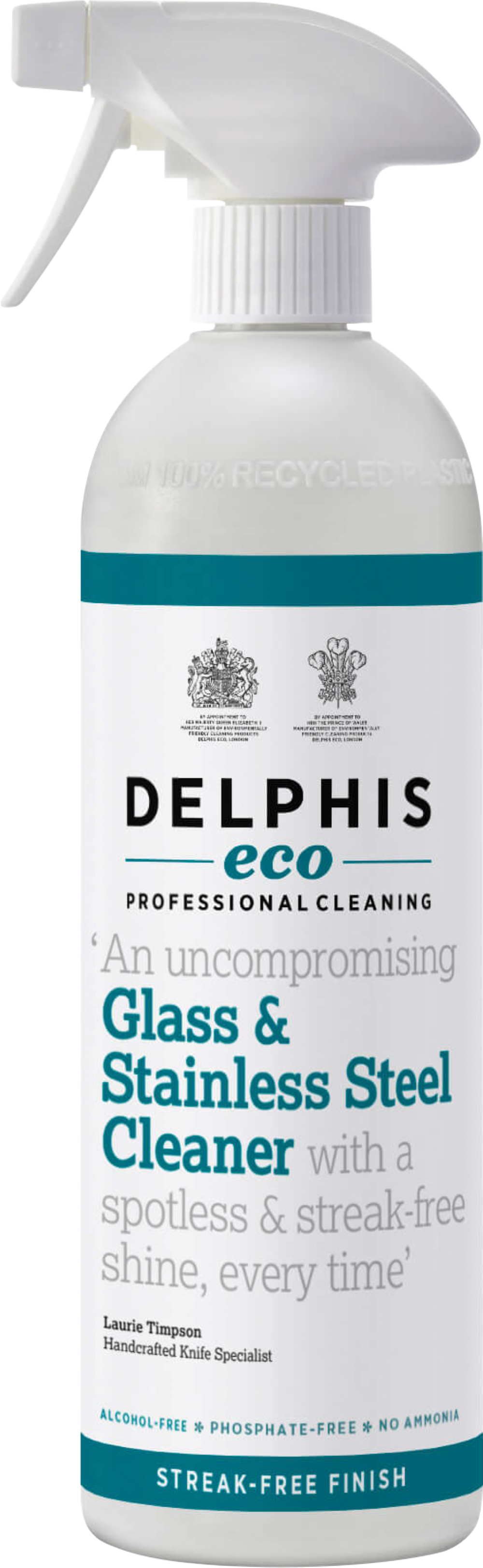 DELPHIS ECO Glass & Stainless Steel Cleaner 700ml