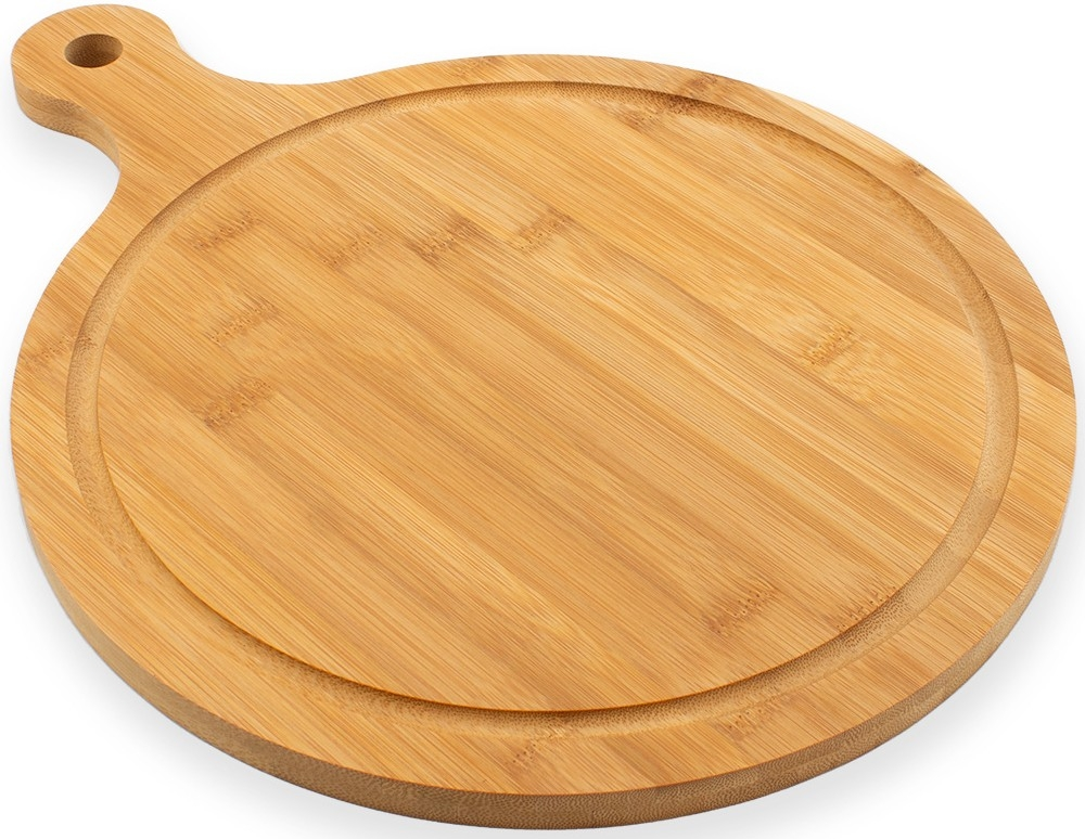 GADSBY Round Bamboo Pizza Board