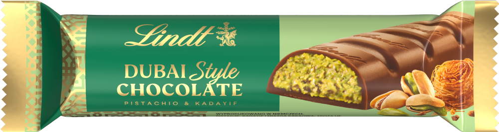 Lindt Dubai Style Chocolate Bar 40g