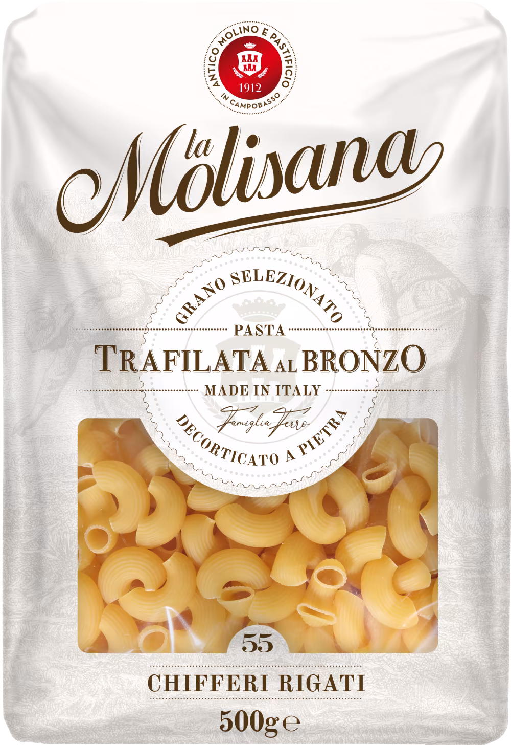 LA MOLISANA Chifferi Rigati Pasta 500g