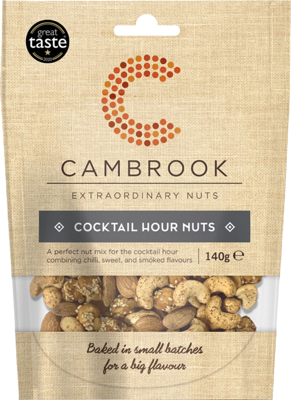 Cambrook Cocktail Hour Nuts 140g