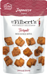 MR FILBERT'S Teriyaki Mochi Rice Bites 150g