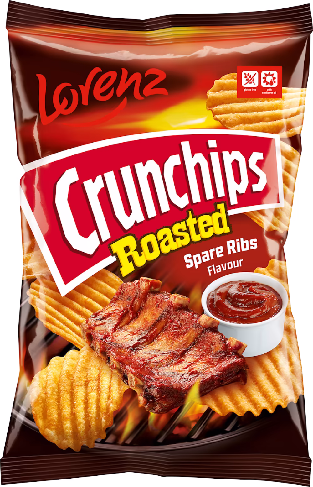LORENZ Crunchips Roasted - Spare Ribs 120g