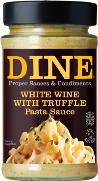 DINE White Wine with Truffle Pasta Sauce 350g