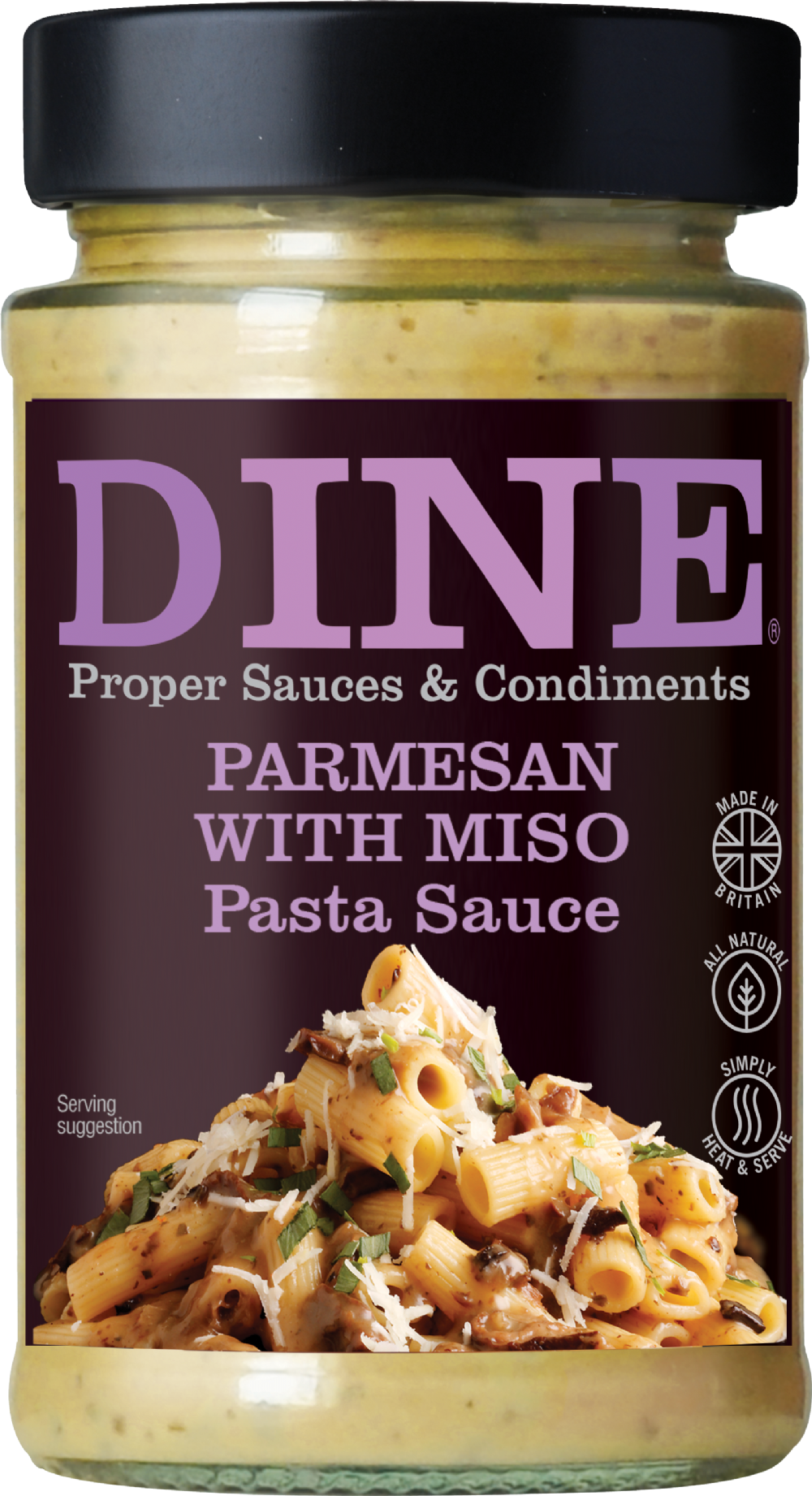 ATKINS & POTTS Parmesan with Miso Pasta Sauce 350g