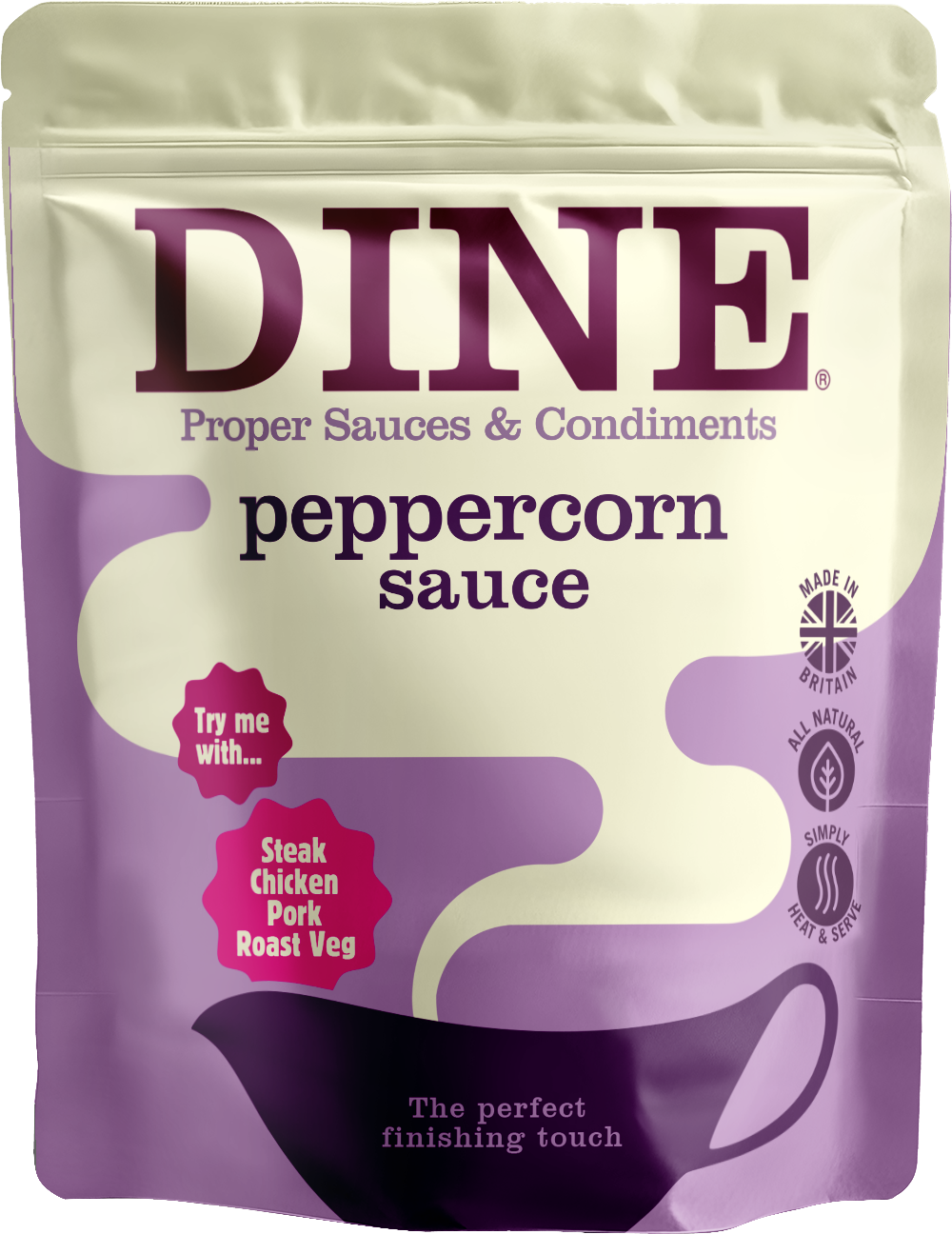 ATKINS & POTTS Peppercorn Sauce 200g