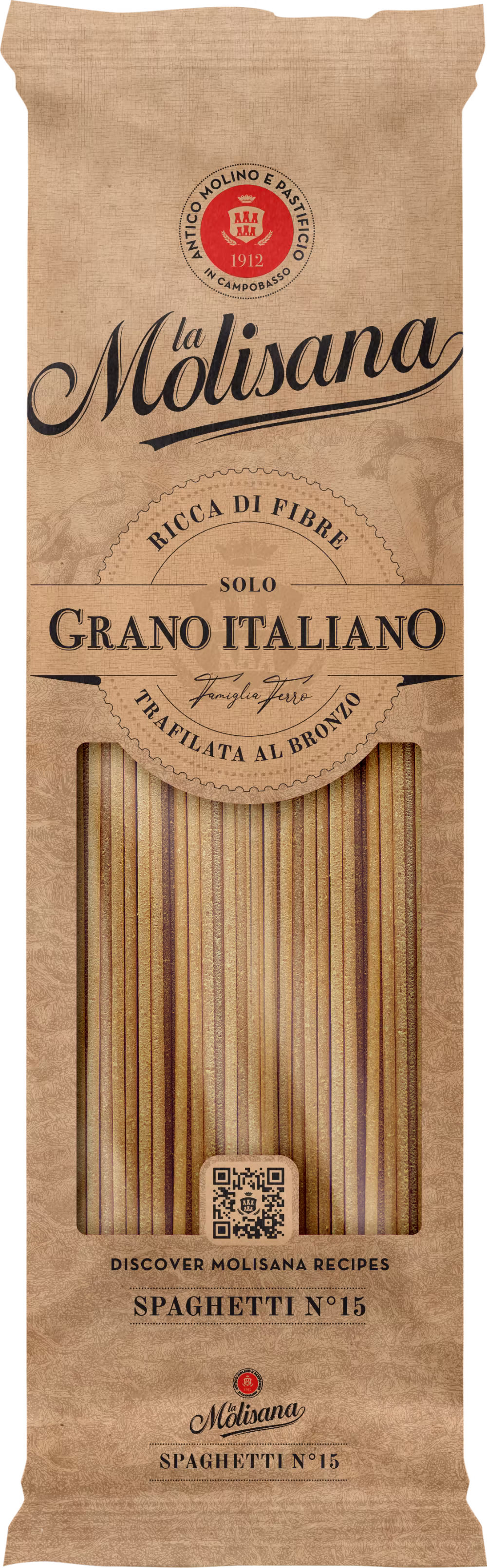 LA MOLISANA Spaghetti Integrali Pasta 500g