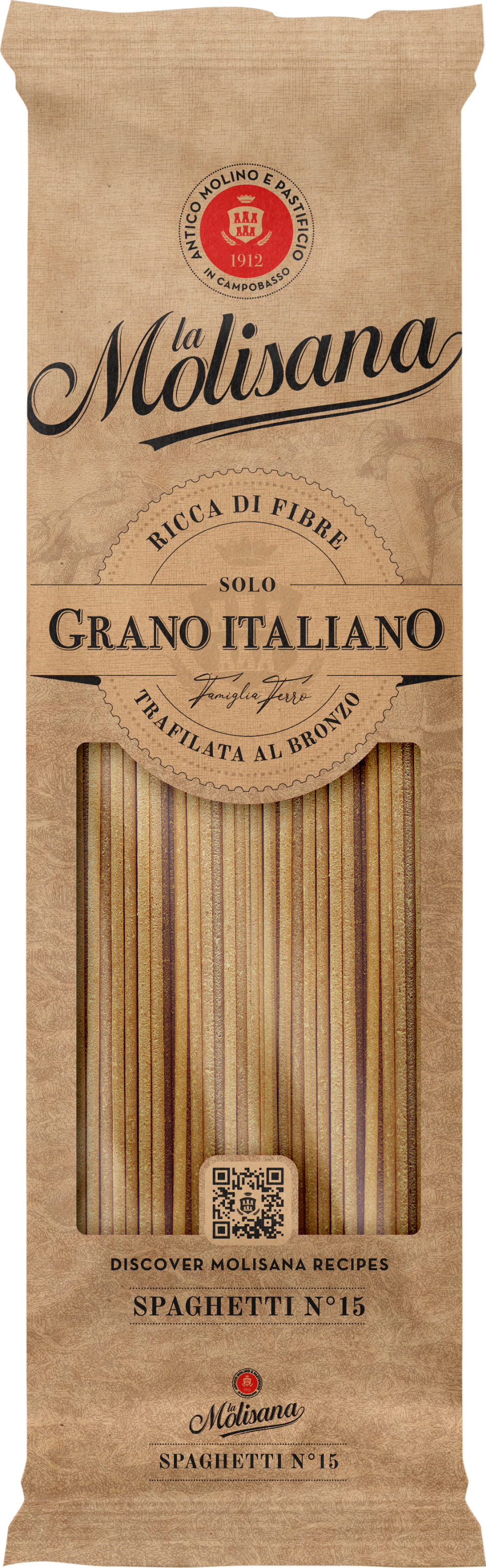 LA MOLISANA Spaghetti Integrali Pasta 500g