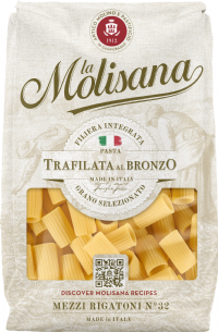 LA MOLISANA Mezzi Rigatoni Pasta 500g