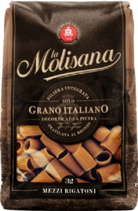 LA MOLISANA Mezzi Rigatoni Integrali Pasta 500g
