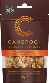 CAMBROOK Caramelised Sesame Peanuts 80g