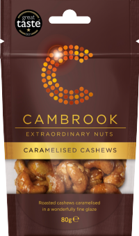 CAMBROOK Caramelised Cashews 80g