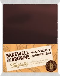 BAKEWELL AND BROWNE Traybakes - Millionaire's Shortbread 340g