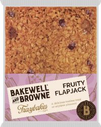 BAKEWELL AND BROWNE Traybakes - Fruity Flapjack 340g