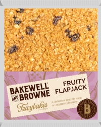BAKEWELL AND BROWNE Traybakes - Fruity Flapjack 340g