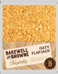 BAKEWELL AND BROWNE Traybakes - Oaty Flapjack 340g