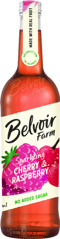 BELVOIR Sparkling Cherry & Raspberry - No Added Sugar 750ml