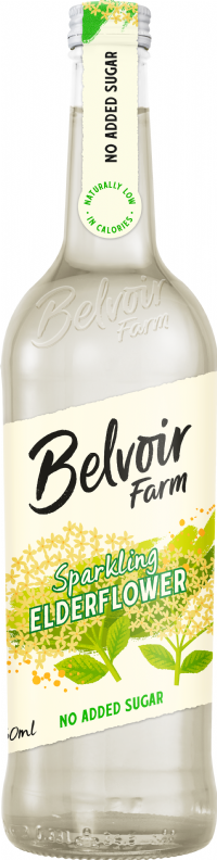 BELVOIR Sparkling Elderflower - No Added Sugar 750ml