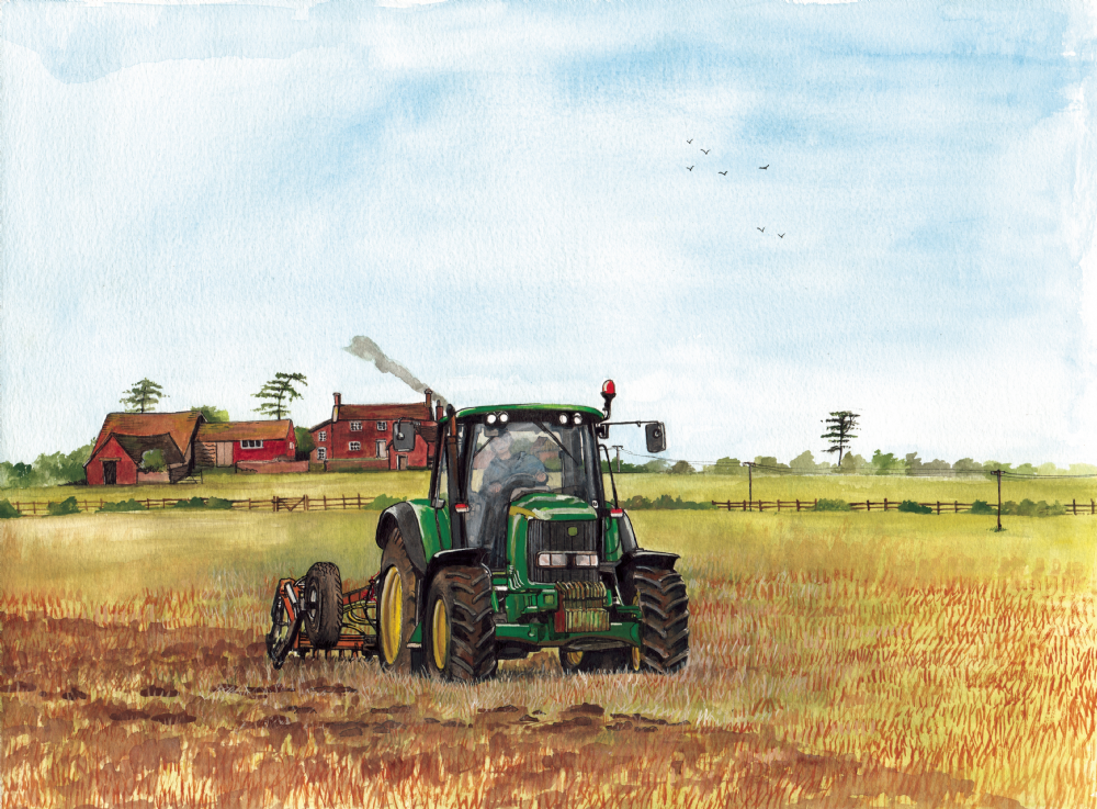 SUE PODBERY John Deere Working Card