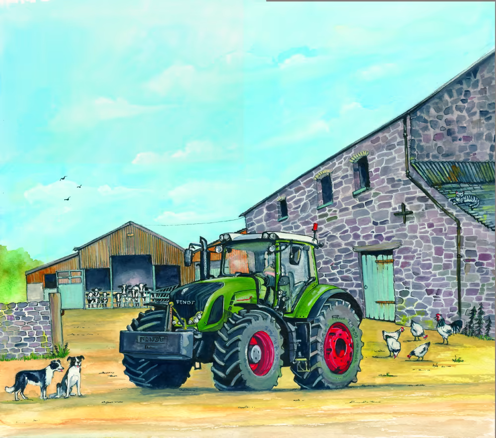 SUE PODBERY Fendt 900 Vario Card