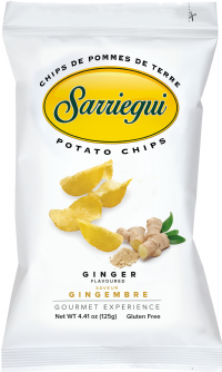 SARRIEGUI Potato Chips - Ginger 125g