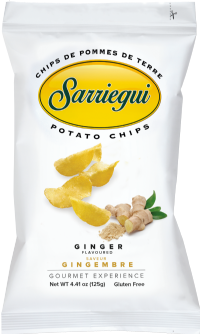 SARRIEGUI Potato Chips - Ginger 125g