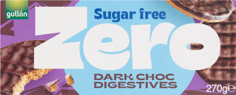 GULLON Zero - Sugar Free Dark Chocolate Digestives 270g