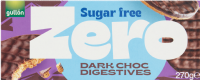 GULLON Zero - Sugar Free Dark Chocolate Digestives 270g