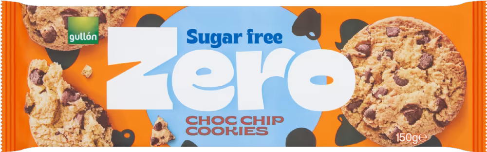 GULLON Zero - Sugar Free Choc Chip Cookies 150g