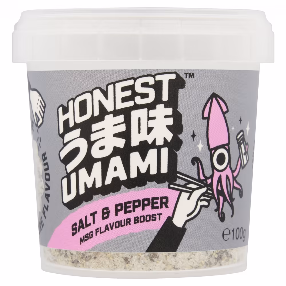 HONEST UMAMI Salt & Pepper MSG Flavour Boost 100g
