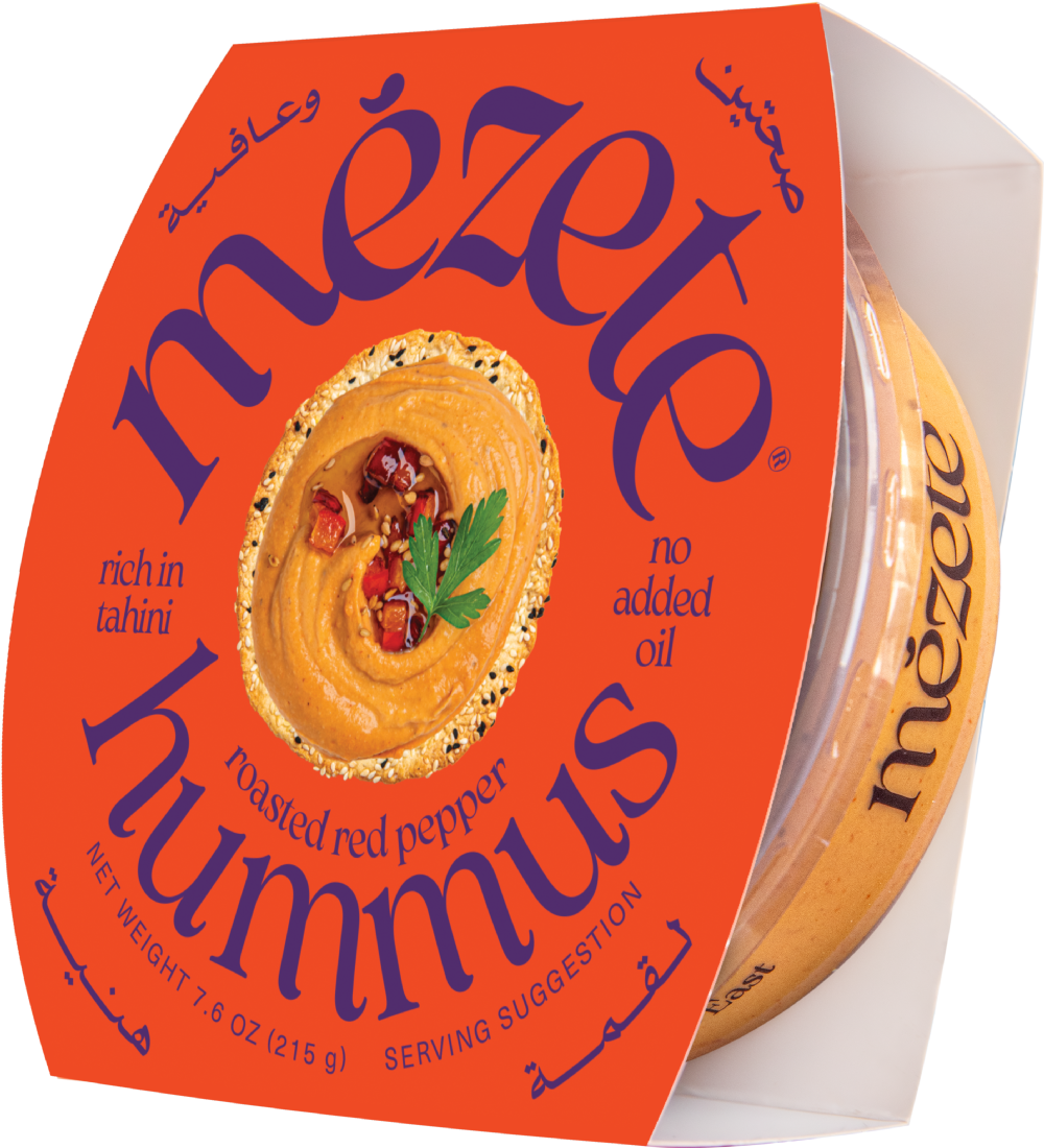 MEZETE Roasted Red Pepper Hummus 200g