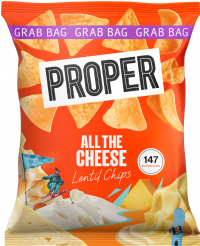 PROPER Chips - All the Cheese Lentil Chips Grab Bag 31g