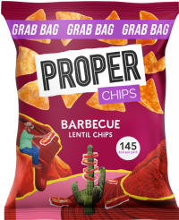 PROPER Chips - Barbecue Lentil Chips Grab Bag 31g