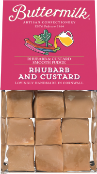 BUTTERMILK Rhubarb & Custard Fudge 175g