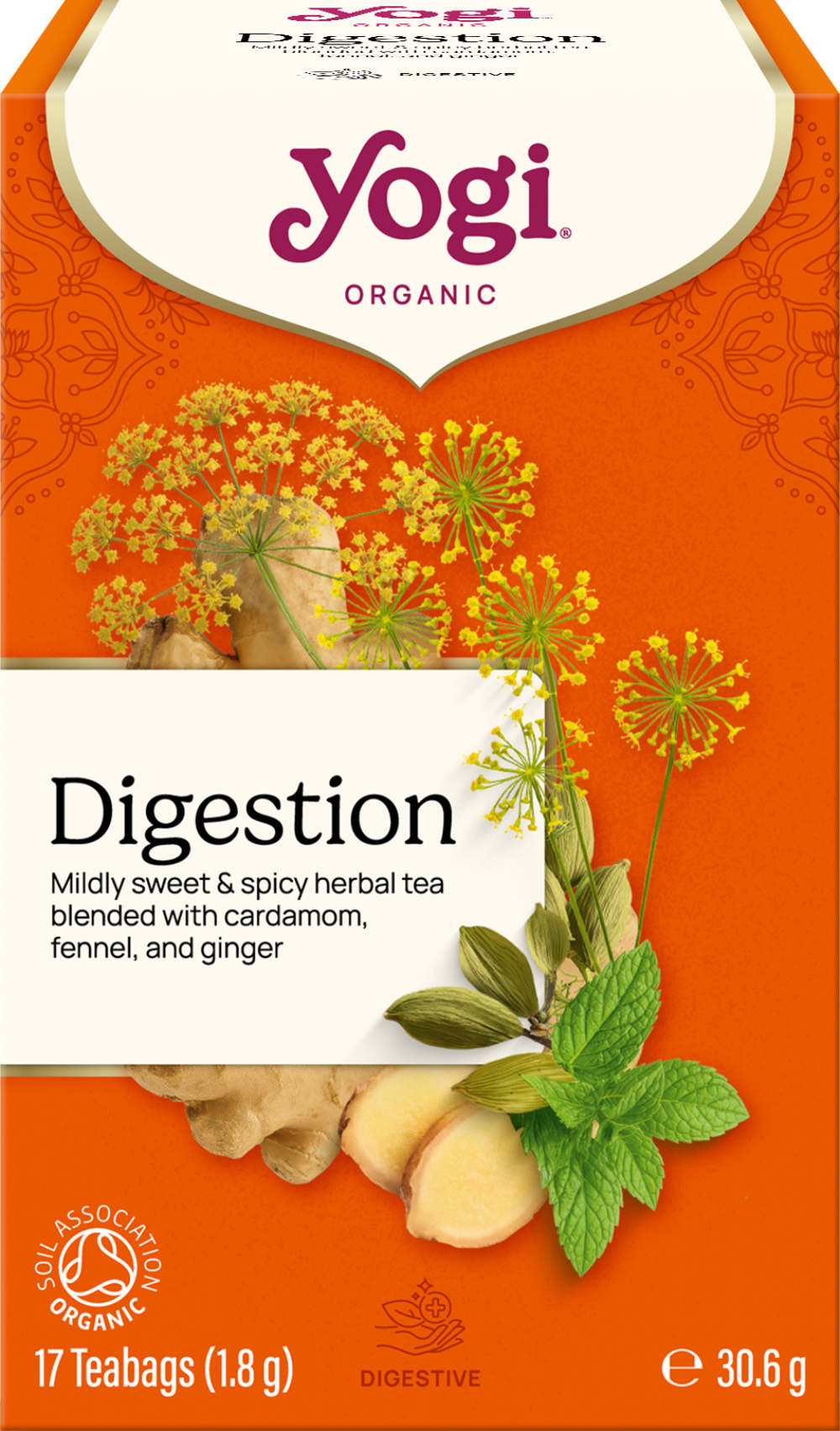 YOGI TEA Digestion - 17 Teabags 30.6g