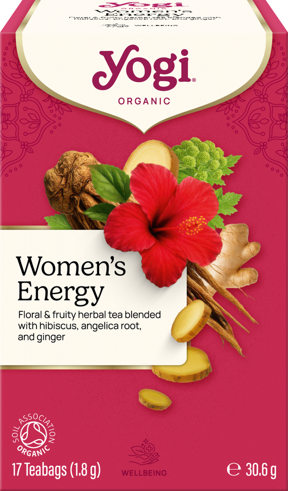 YOGI TEA Women's Energy - 17 Teabags 30.6g