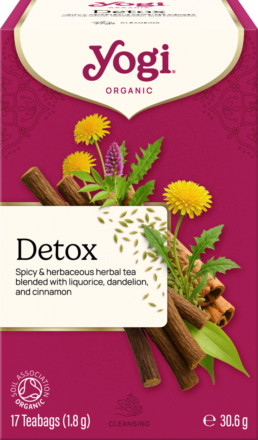 YOGI TEA Detox - 17 Teabags 30.6g