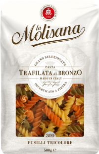 LA MOLISANA Fusilli Tricolore Pasta 500g