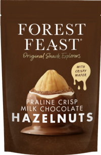 FOREST FEAST Praline Crisp Milk Chocolate Hazelnuts 100g