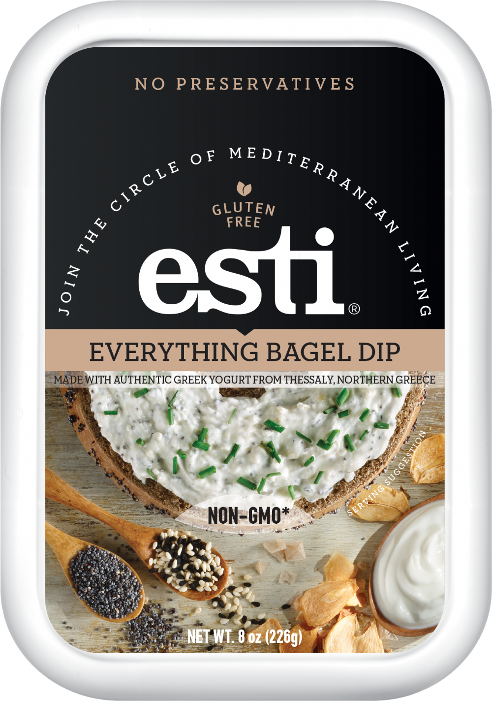 ESTI Everything Bagel Dip 226g