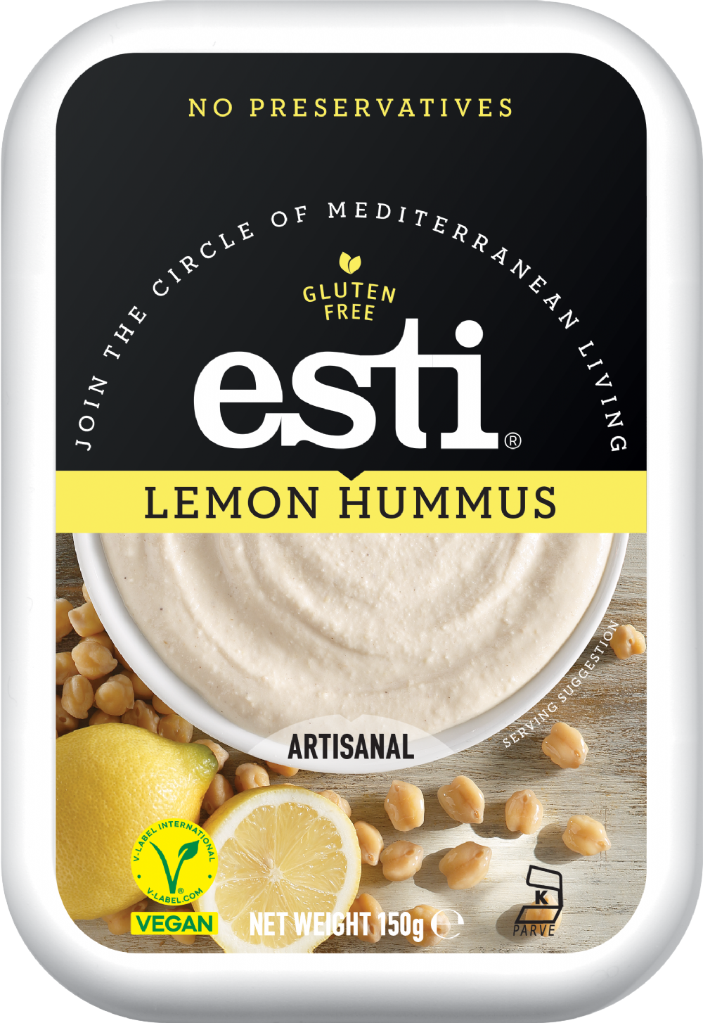 ESTI Lemon Hummus 150g