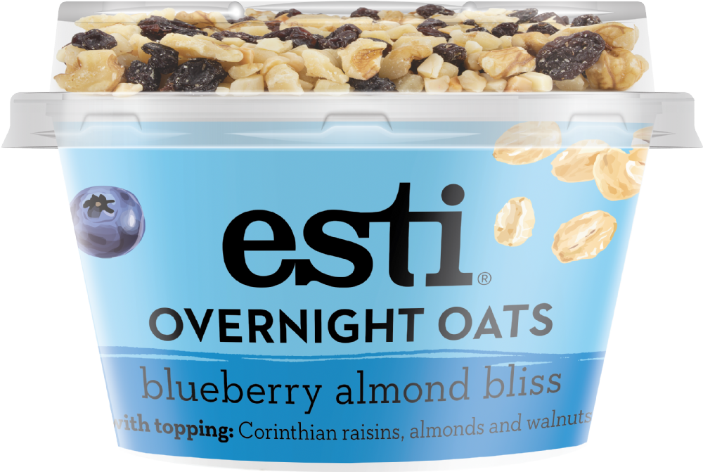 ESTI Blueberry Almond Bliss Overnight Oats 130g