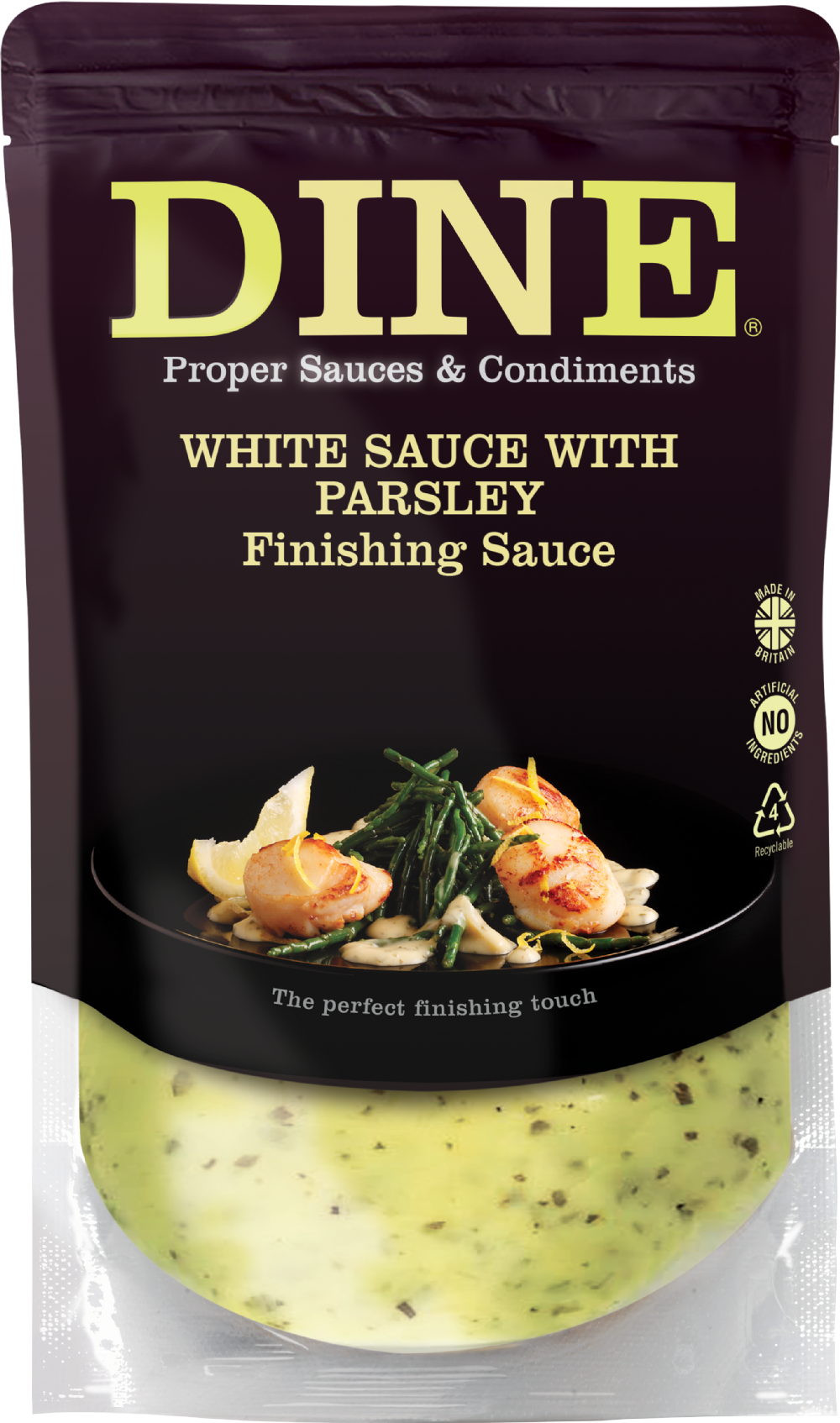 ATKINS & POTTS White Sauce with Parsley Finishing Sauce 350g