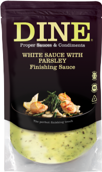 DINE White Sauce with Parsley Finishing Sauce 350g