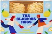 THE GLORIOUS MESS 4 Lemon Meringue Nests